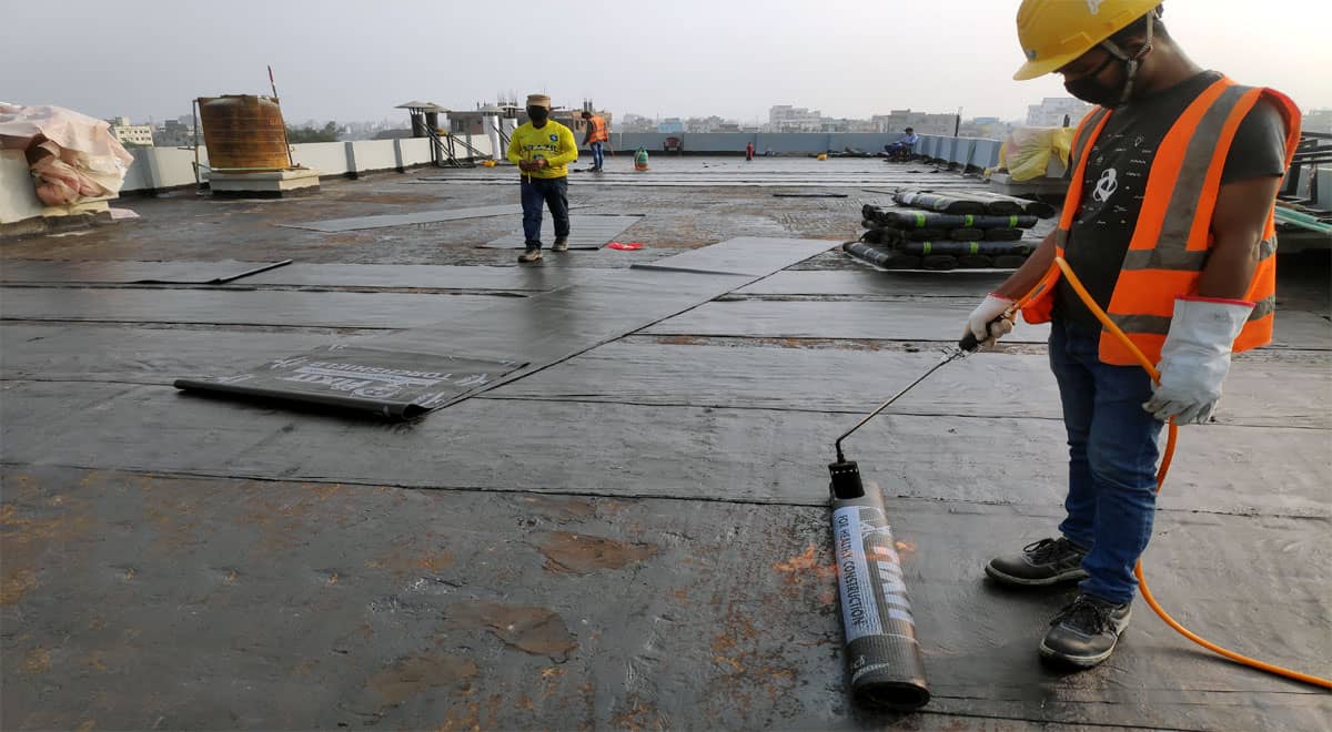 water proofing in karaikudi, devakkottai, sivagangai